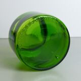 Green glass jar or jar