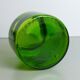 Green glass jar or jar