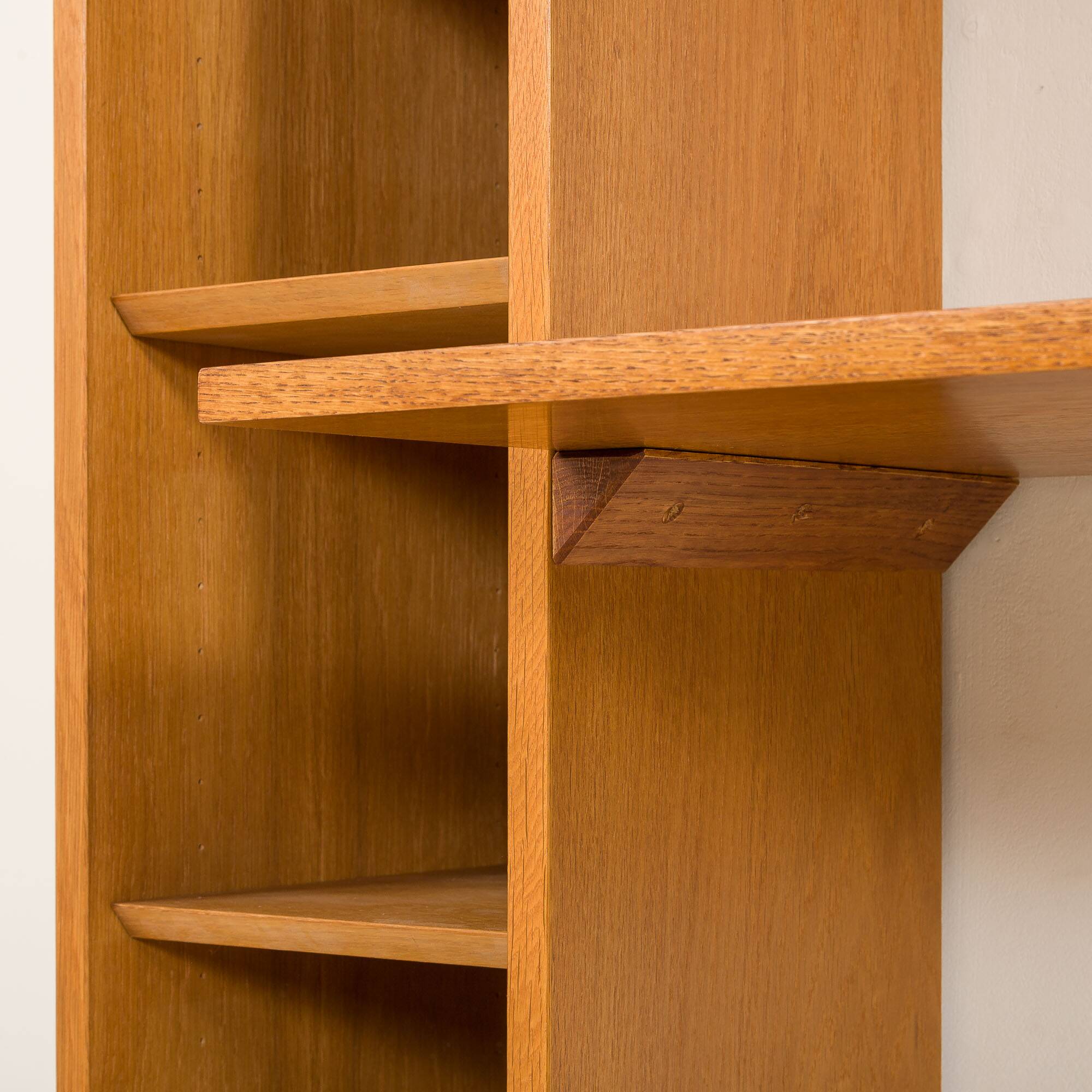 Modular Oak desk by Hundevad, Denmark, 1970s
