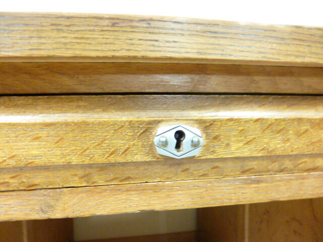 Bureau double face en chêne