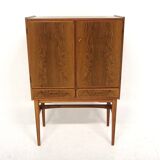 Scandinavian rosewood bar "No 626" Tidaholms Möbelfabrik, Sweden