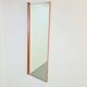 Mid-Century Scandinavian Rectangular Teak Mirror, 1960s