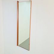 Mid-Century Scandinavian Rectangular Teak Mirror, 1960s