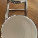 1 lot of 2 paperclip stools K 700 chrome