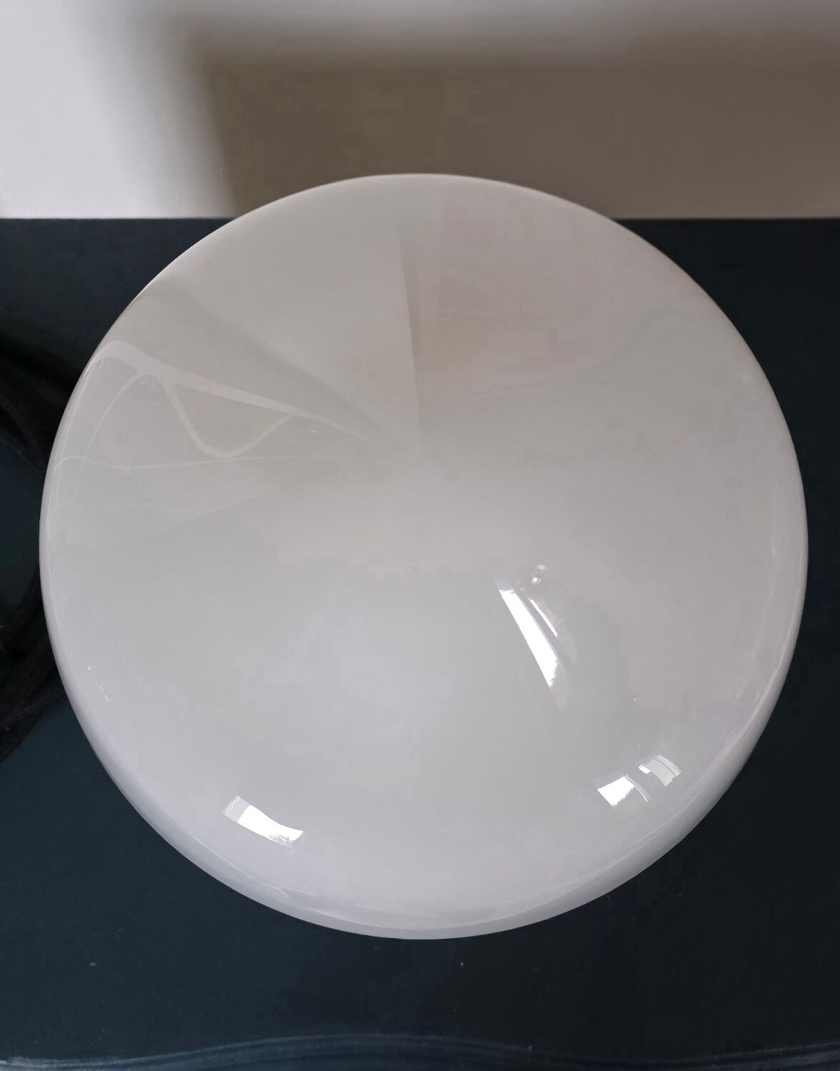 Vintage opaline lamp