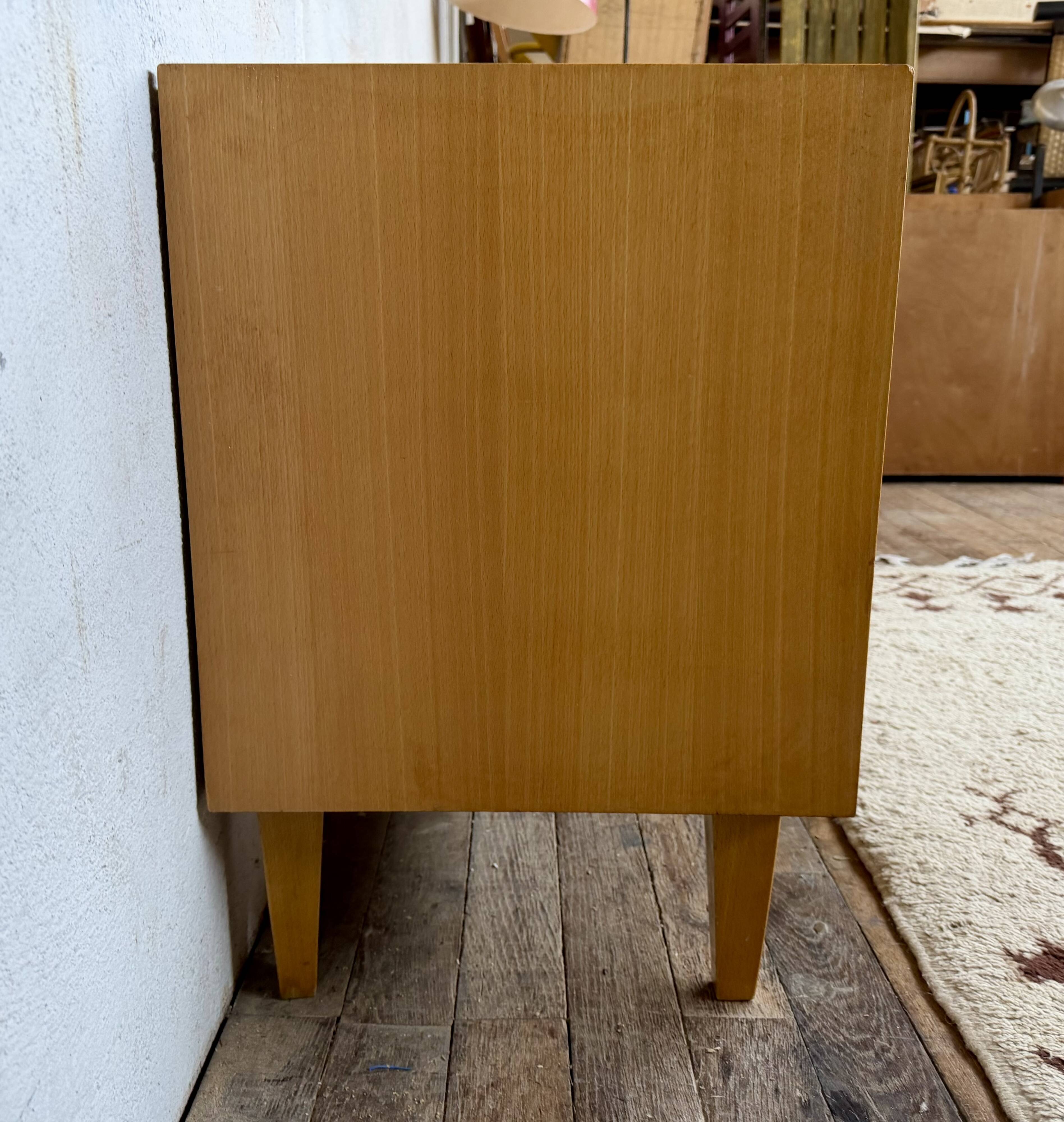 Enfilade meuble tv vintage look scandinave