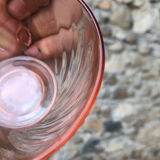 Cups + saucers • Arcoroc, rosaline
