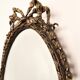 Bronze mirror in Hollywood Regency style from the 1940s/50s.