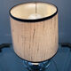 Vintage eglomised glass lamp from the 50s-60s