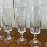Crystal flutes of Arques