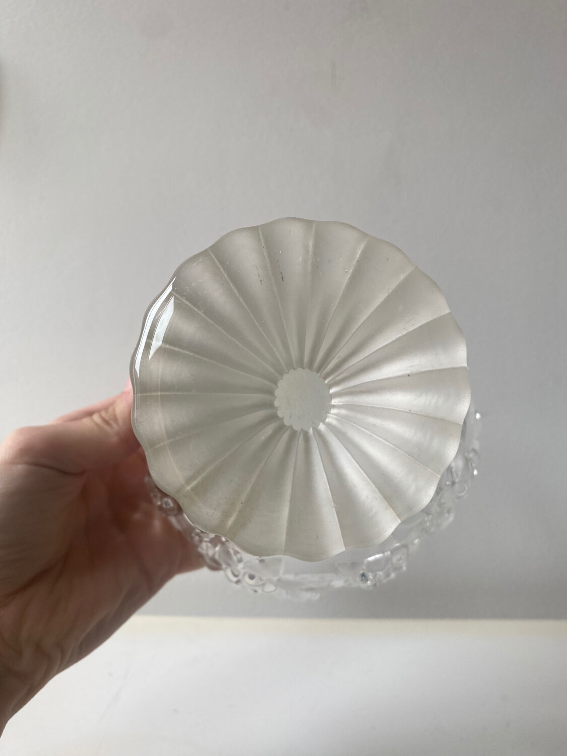 Coupelle à pied