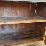 Antique solid wood sideboard – original patina – 19th century