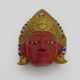 Mask of Dewi Sita Goddess Ramayana Carved Wood Mural Folk Art
