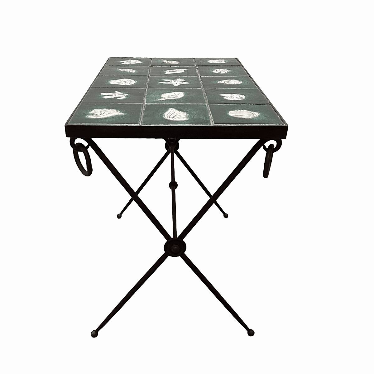 Unique Design Side Table By Paul Pouchol And Jacques Adnet, Between 1935-55