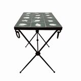 Unique Design Side Table By Paul Pouchol And Jacques Adnet, Between 1935-55