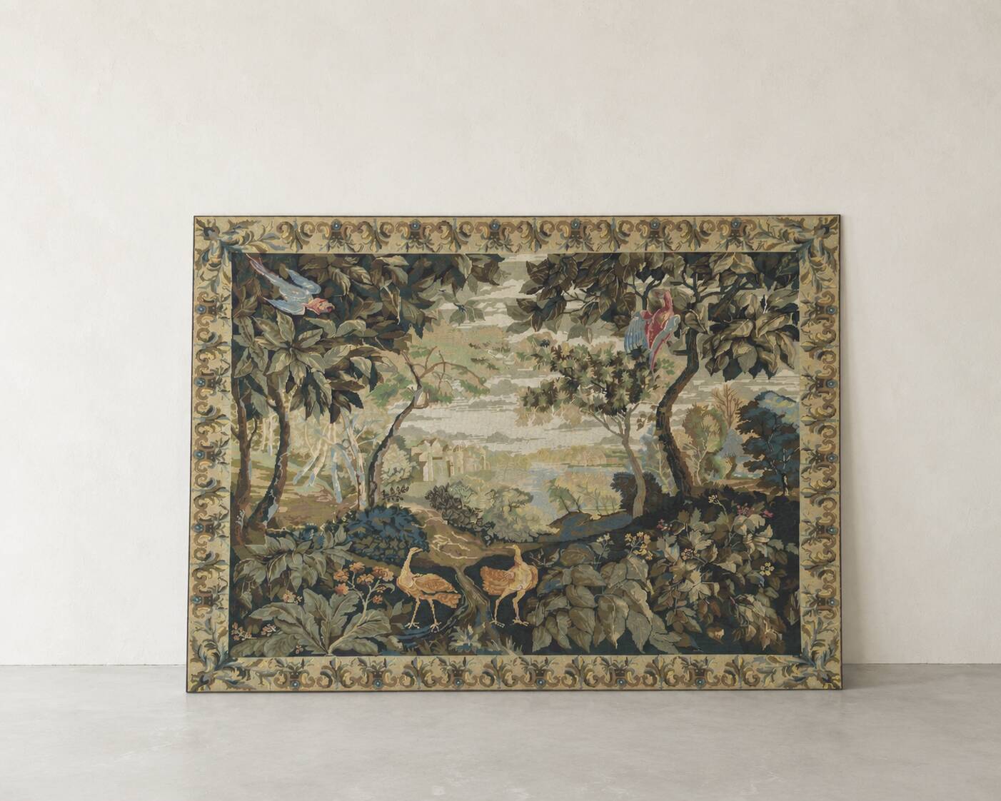 Tapisserie au petit Point Milieu XXème