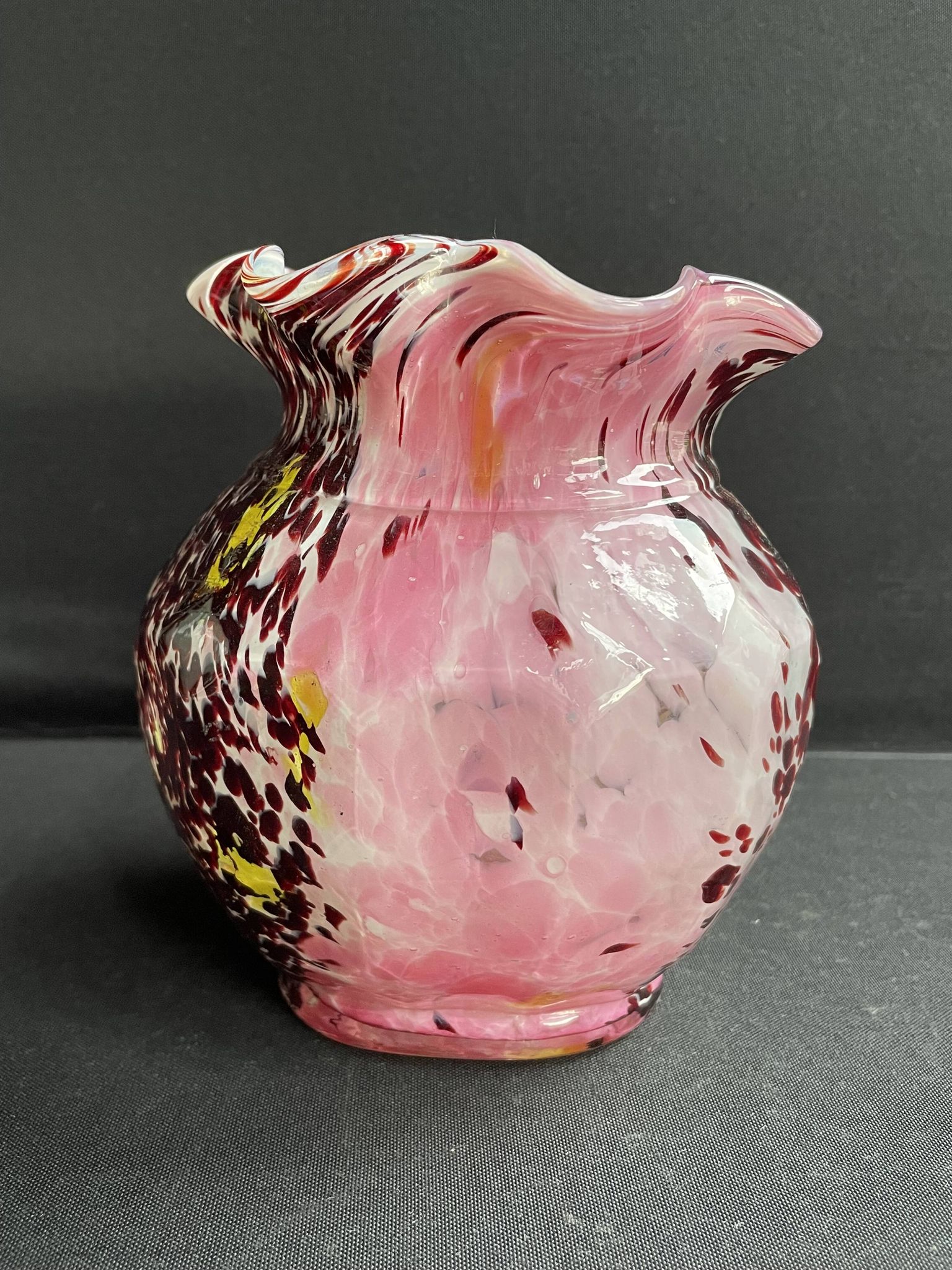 Ball vase - Ets Legras - 19th century