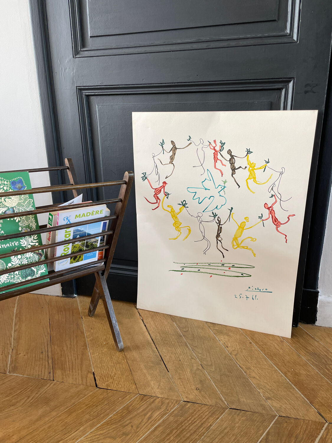 Picasso poster 25.7.61