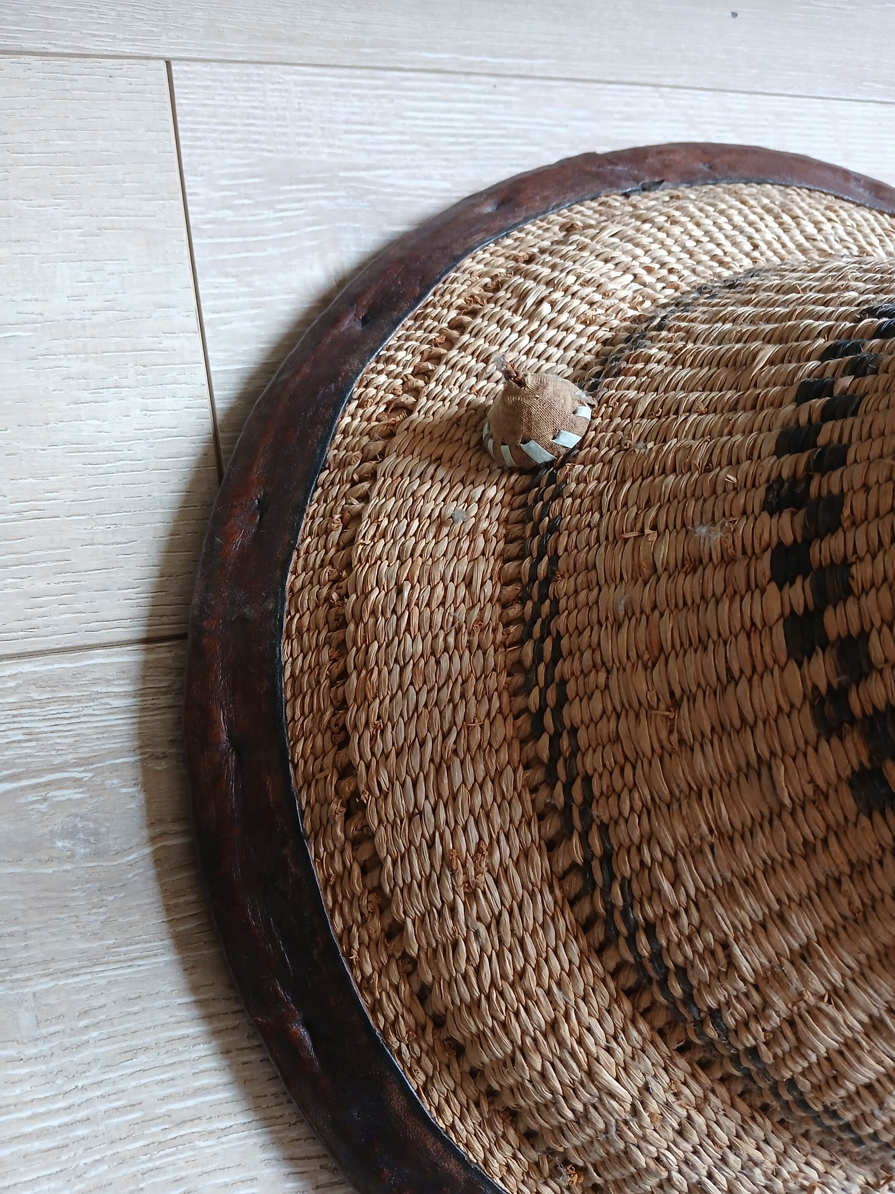Ancient artisanal African hat