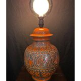 Pied de lampe en céramique