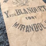 Burlap bag blanquet Tarn