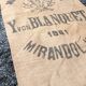 Burlap bag blanquet Tarn