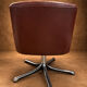 Leather armchair P128 Osvaldo Bordani