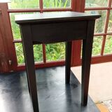 Table / Side table black patina