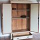 Antique ice cabinet
