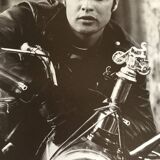 Vintage Marlon Brando in "The Wild One" POSTER, Delta Production M30
