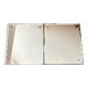 Set of 2 antique bevelled mirrors