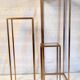 Pull-out harnesses in gilded brass and smoked glass.