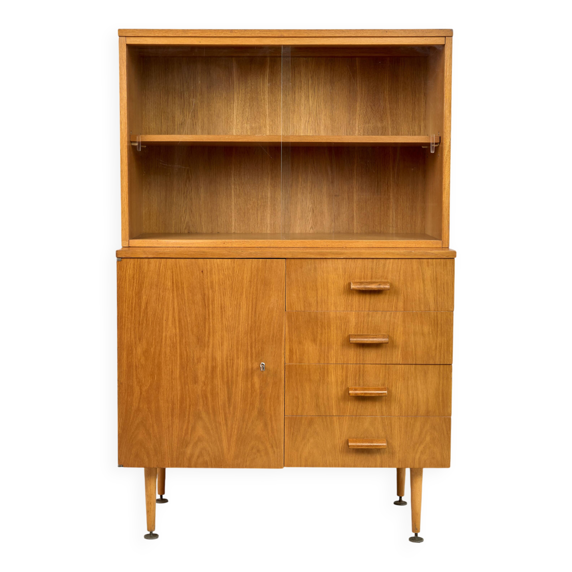 Vintage Display Cabinet, UP závody, 1960s, Czechoslovakia
