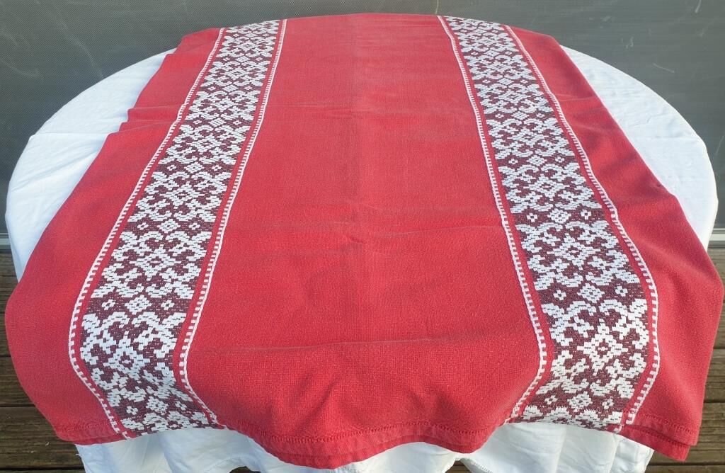 Vintage Basque tablecloth 210x280