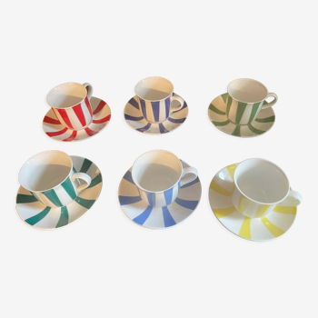 Set of 6 cups Wawel