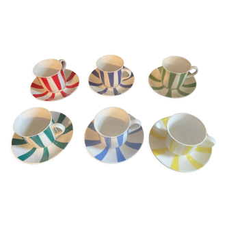 Set of 6 cups Wawel
