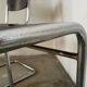 Pair of cantilever chairs from the 80s bauhaus style