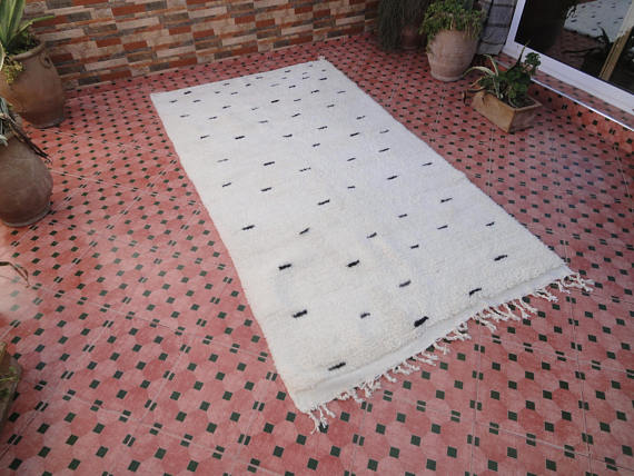 Beni ourain carpet 255 x 138 cm