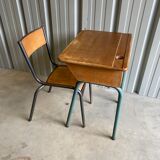 School desk and chair (1)