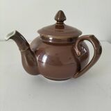 Théière vintage Pillivuyt modèle rare à anse perpendiculaire