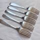 Christofle cutlery set - 11 fourchettes de table et 11 cuillères à soupe - Art déco - Métal argenté