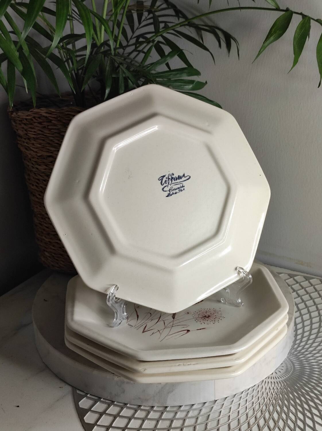 Tiffany dinner plates