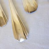6 Christofle art deco style silver plated forks