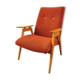 Vintage red armchair