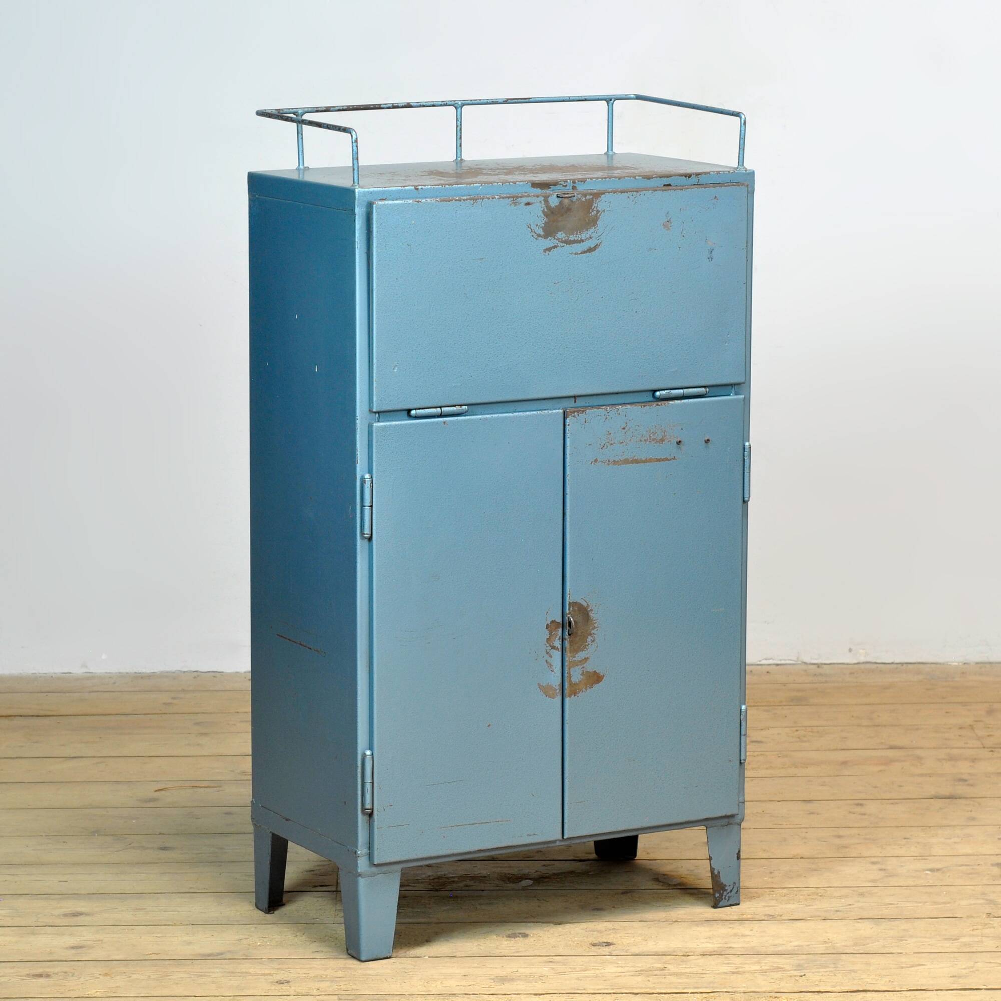 Industrial four-drawer cabinet from the 1970s