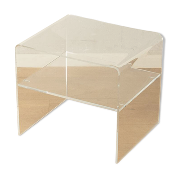 Table d'appoint en acrylique des années 1960