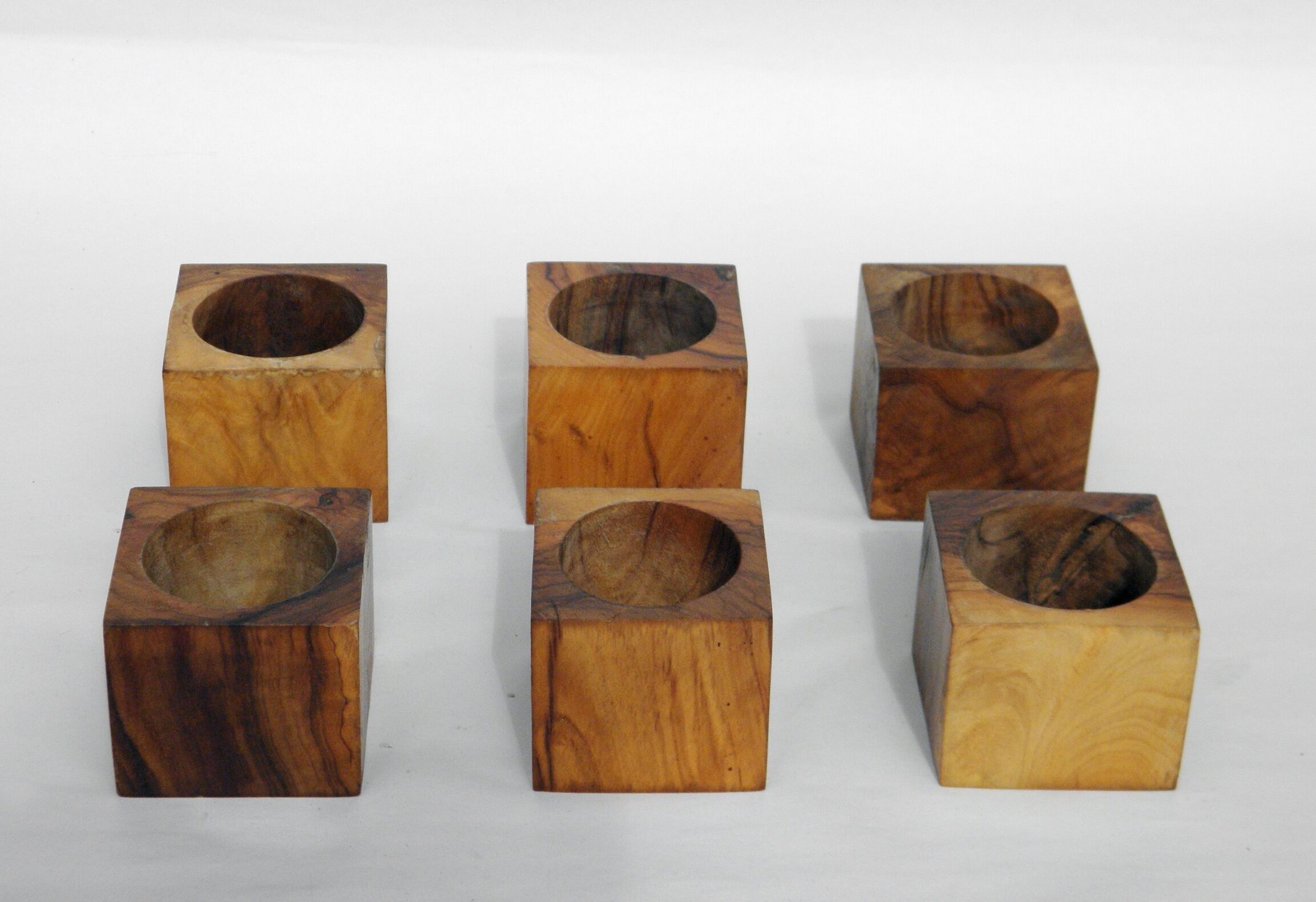 Wooden egg display