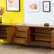 Vintage Scandinavian Enfilade – 242 cm