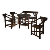 Chairs, Bench, Table Set for Lingel