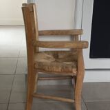 Antique wooden armchair
